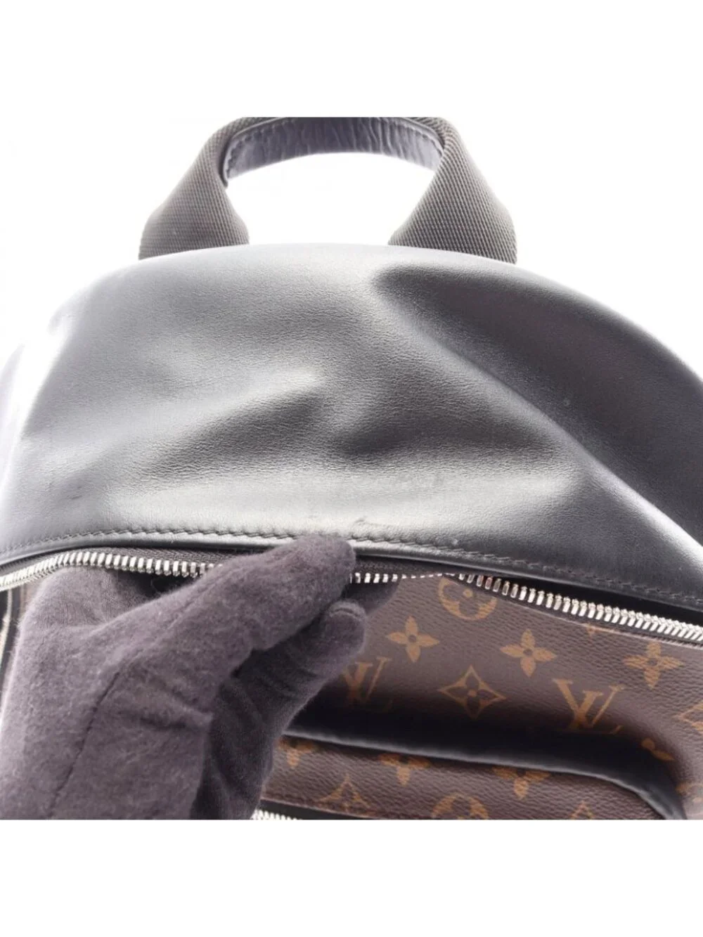 Louis Vuitton Backpack Josh NV Canvas Leather
